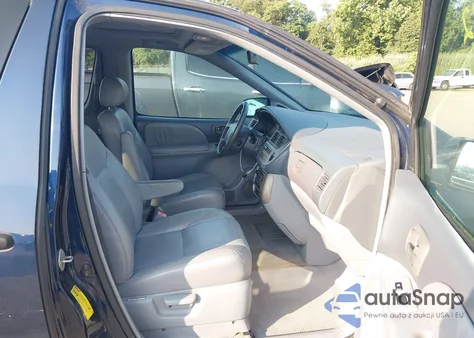 2001 Toyota Sienna Xle from USA, damaged, VIN 4T3ZF13CX1U327214